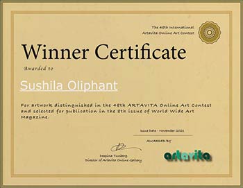 Award given to Sushila Oliphant
